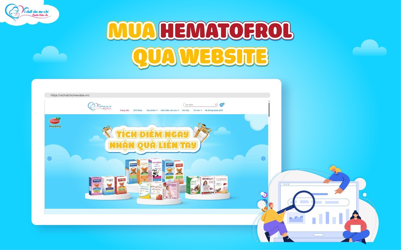 sắt Hematoferol mua ở đâu? Mua tại website