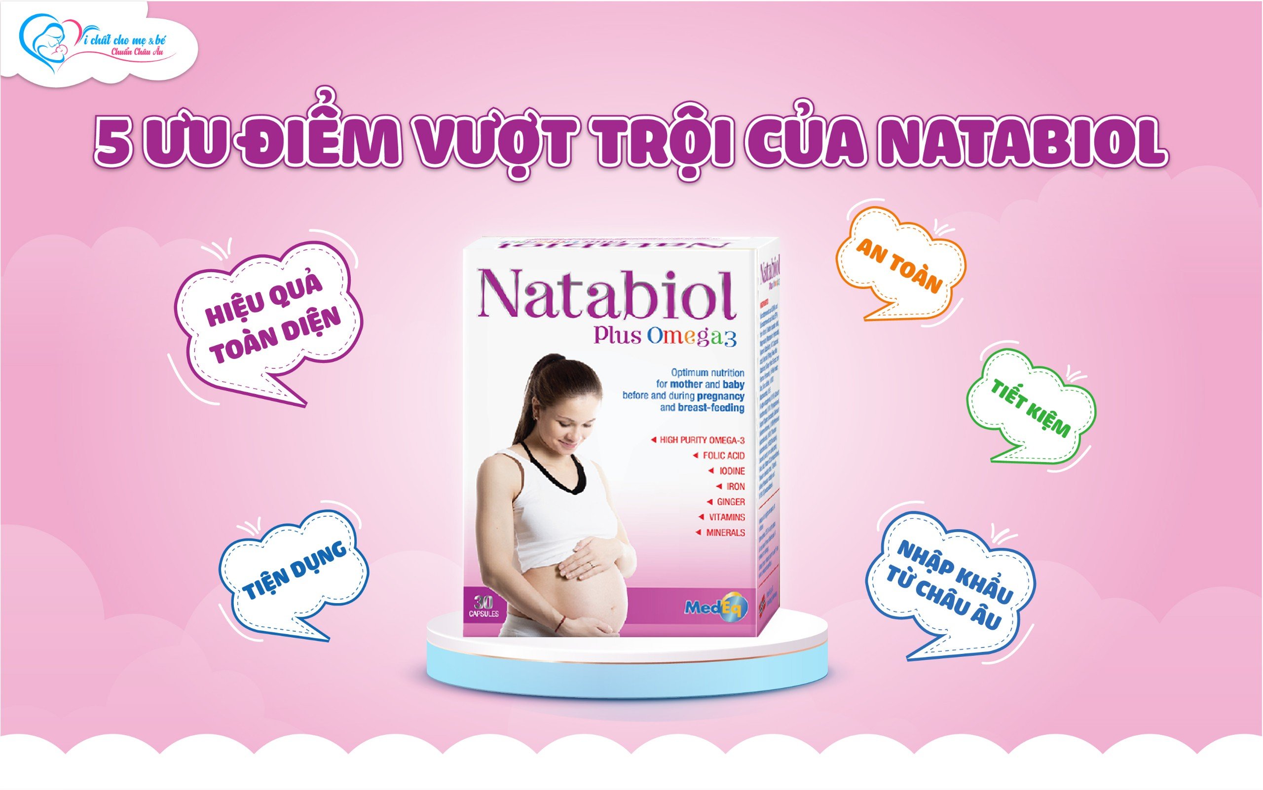 Natabiol có tốt không? 5 ưu điểm vượt trội